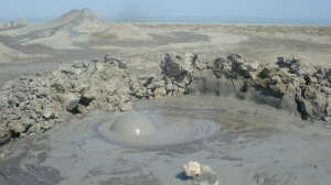 mud volcano absheron azerbaijan