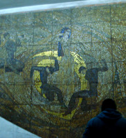 Neftchilar metro mosaic