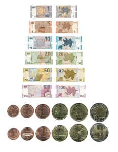 national banknotes and coins